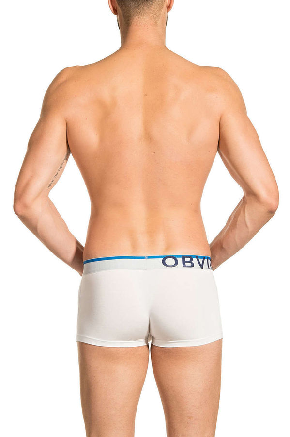 Obviously Bondi Blu EveryMan AnatoMAX Boxer Uomo - Gamba Corta 3", In Bambù Ed Elastan, Taglia Grande - 2