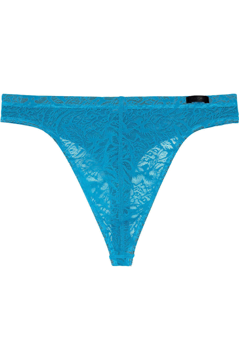 HOM Herren String Free Cut Lace – Spitzen-Unterwäsche Mit Paisley-Muster, Bequem Wie Eine Zweite Haut